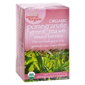 Uncle Lee's Imperial Organic Pomegranate Green Tea with Mixed Berries - 18 Tea Bags - 1 of 3