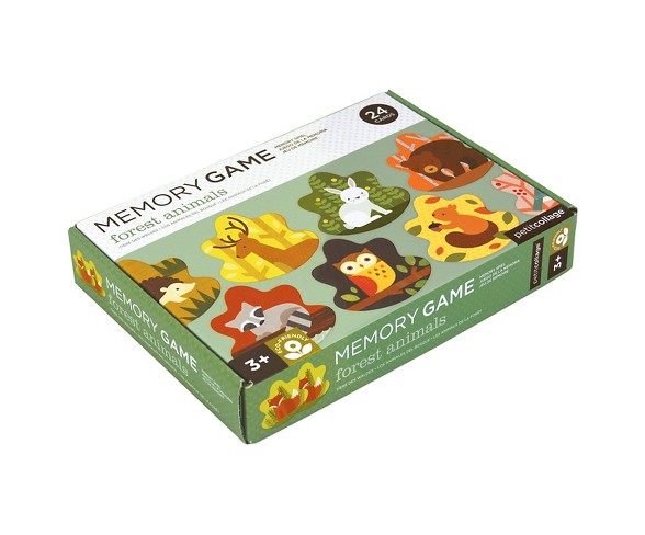 Petit Collage Forest Animals Memory Game