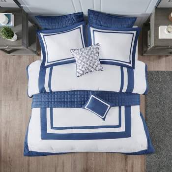 Lawrence Comforter and Quilt Bedding Set - Madison Park