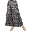 Artyska Women's Elastic Waist Wide Leg Boho Palazzo Beach Pants - 2 of 4