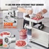 VEVOR Meat Grinder, 11 Lbs/Min Capacity Electric Meat Grinders with Blade, Grinding Plate, Sausage Maker, Stainless Steel Commercial Meat Mincer - 3 of 4