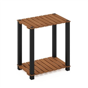 HOMLUX 2/3/4 Tier Plant Stand Flower Pot Shelf Wood Design Display Rack Side Table - 1 of 4