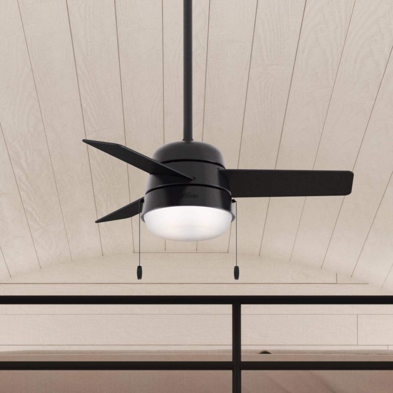 36" Aker Ceiling Fan (Includes LED Light Bulb) - Hunter Fan, 6 of 17