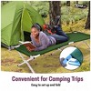 Kemp USA Aluminum Military and Camping Portable Folding Cot Stretcher  Green - 4 of 4