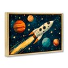Stupell Industries Soaring Through Space Floating Frame Canvas Art - 2 of 4