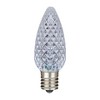 Novelty Lights C9 LED Faceted Christmas Replacement Bulbs Dimmable 25 Pack - 3 of 4