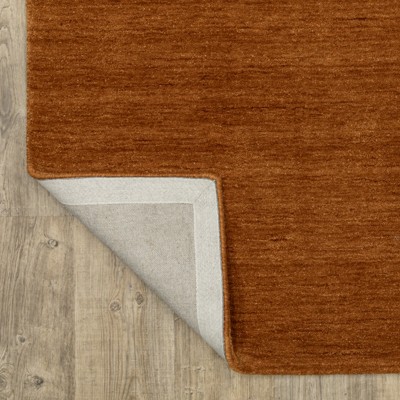 Aniston II Rust Hand-Tufted Wool 5' x 8' Area Rug