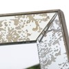 PAGED Bathroom Mirror, Traditional Vanity Mirror with Floral Accents for Bathroom, Bedroom - 3 of 4