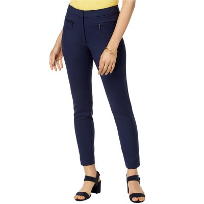 maison Jules Womens Stretch Casual Trouser Pants