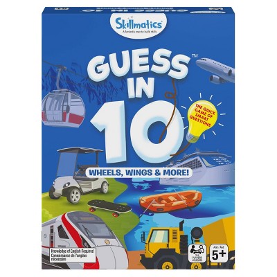 Skillmatics Guess in 10 Wheels, Wings, & More Card Game