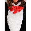 HalloweenCostumes.com Medium   Adult Cat in the Hat Hoodie Costume Top | Dr. Seuss Costumes, White/Black/Red - 3 of 4