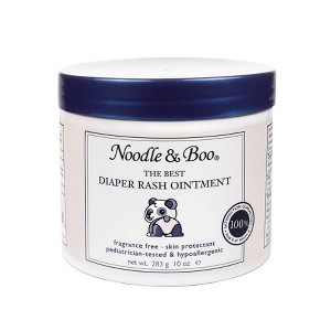 Noodle & Boo The Best Diaper Rash Ointment Skin Protectant, Fragrance Free - 10 oz - 1 of 4