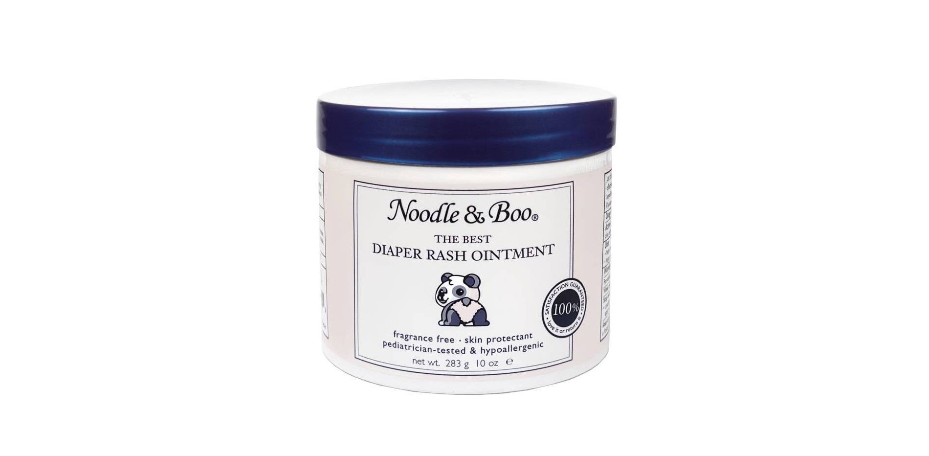 Noodle & Boo The Best Diaper Rash Ointment Skin Protectant, Fragrance Free - 10 oz