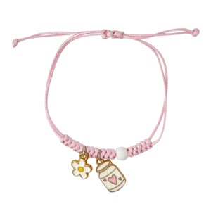 Wrapables Friendship Beaded Enamel Charm Bracelet - 1 of 4