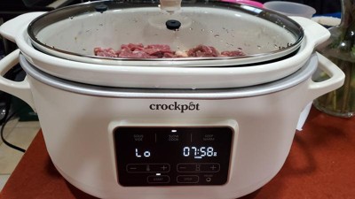 Crock-pot 6qt Programmable Slow Cooker With Sous Vide Oat Milk : Target
