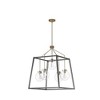Artcraft Lighting Bridgetown 5 - Light Chandelier in  Black/Harvest Brass - 4 of 4