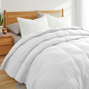 Peace Nest Light&All-Season Warmth White Goose Feather Down Comforter Duvet Dark Gray - 1 of 4