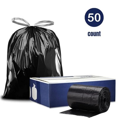 Plasticplace Heavy Duty Black Trash Bags 1.2 Mil 50 Count - 13 Gallon, 50  Count, 13 Gallon - Kroger