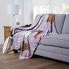 Cartoon Network We Bare Bears Love Letters Silk Touch Throw Blanket 50x60 Inches - 3 of 4