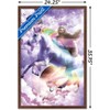 Trends International James Booker - Epic Space Sloth Riding On Unicorn Framed Wall Poster Prints - 3 of 4