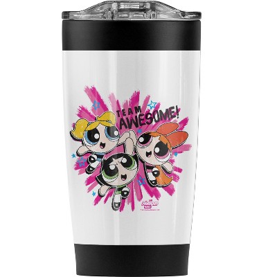 Powerpuff Girls Team Awesome Steel Tumbler 20oz Coffee Travel Mug