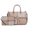 MKF Collection Maji Fashion Women’s Satchel Handbag with wristlet wallet by Mia K - 2 of 4