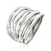 Ross-Simons Italian Sterling Silver Highway Ring - 3 of 4