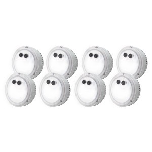 Intex PureSpa Battery Multi Colored LED Light for Bubble Spa Hot Tub (8 Pack) - 1 of 4