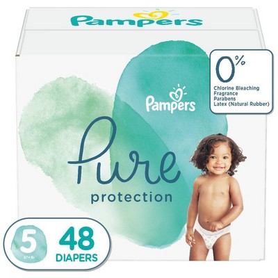 pampers pure diapers target