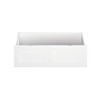 Twin Foot Drawer White - AFI: Underbed Storage, Wood Frame, Smooth Glide, 10.25"H x 33"W - 2 of 4