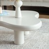 Cloud Coffee Table Modern Coffee Table Easy Assembly Coffee Table for Living Room - 4 of 4