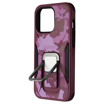 MyBat Pro Stealth Series Case with Kickstand for Apple iPhone 13 Pro - Plum Camo
