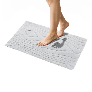 American Soft Linen Non Slip Bathrug for Bathroom, 21x34" Soft and Absorbent - 1 of 4