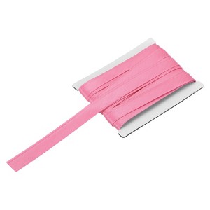 Unique Bargains Satin Fabric Quilting Hemming Binding DIY Craft Double-Fold Bias Tape - 1 of 4
