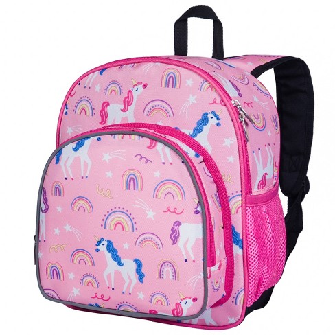 Wildkin 12-inch Kids Backpack , Perfect For Daycare And Preschool, Ideal  For School & Travel Toddler Backpacks (rainbow Unicorns) : Target