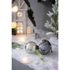 Dexmalle Set of 12 Glass Decorative Hanging Ball Christmas Tree Ornaments - 3 of 4