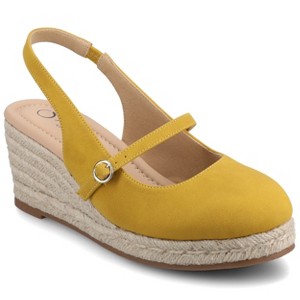 Journee Women's Asmyna Espadrille Wedges - 1 of 4