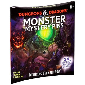 Dungeons & Dragons Monster Mystery Pin-1 Random Cloisonne Creature Pin,24 Styles - 1 of 4