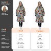 Joyfy Wearable Blanket Hoodie for Kids Adults Christmas Oversized Flannel Fleece Sweatshirt Blanket Cozy Blanket Birthday Gift for Family Girls Boys - 2 of 4
