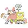 Girl's SpongeBob SquarePants Squad Friends T-Shirt - 2 of 4