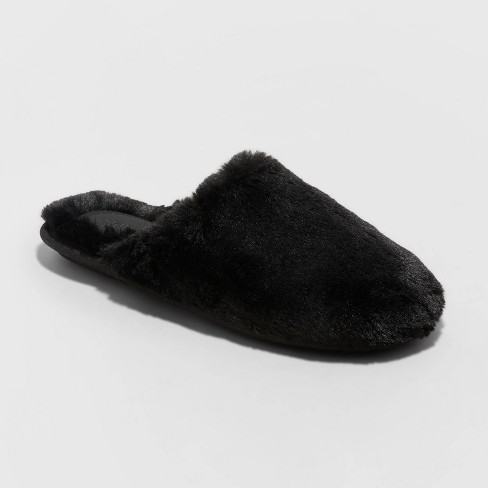 Women's Emily Puff Scuff Slippers - Stars Above™ Black S : Target