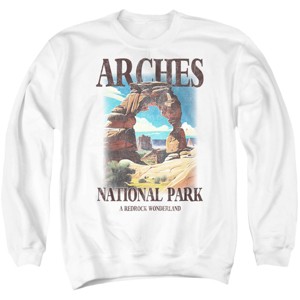 Men's Arches National Park Classic Crewneck Sweatshirt - 1 of 4