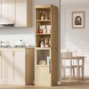 Narrow Bathroom Cabinet, 70 Inch Tall Storage Cabinet - 4 of 4