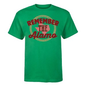 Men's - Country Casuals - Remember The Alamo Short Sleeve Graphic T-Shirt - 1 of 4
