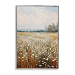 Stupell Industries A Field Of Wildflowers Framed Giclee Art - 1 of 4