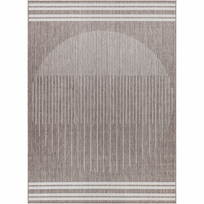Hauteloom Aviya Brown Area Rug