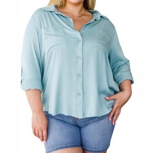 Women's Unwavering Confidence Blouse - 143 STORY - 1 of 4