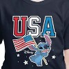 Boys' - Lilo and Stitch - USA Stitch Short Sleeve Graphic T-Shirt - 2 of 4