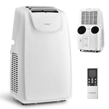 Black+decker 12,000 BTU Portable Air Conditioner with Heat and Remote Control, White Bpp08hwtb