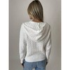 Women's Francis Cable Knit Zip up Hoodie - SIX/FIFTY - 2 of 3